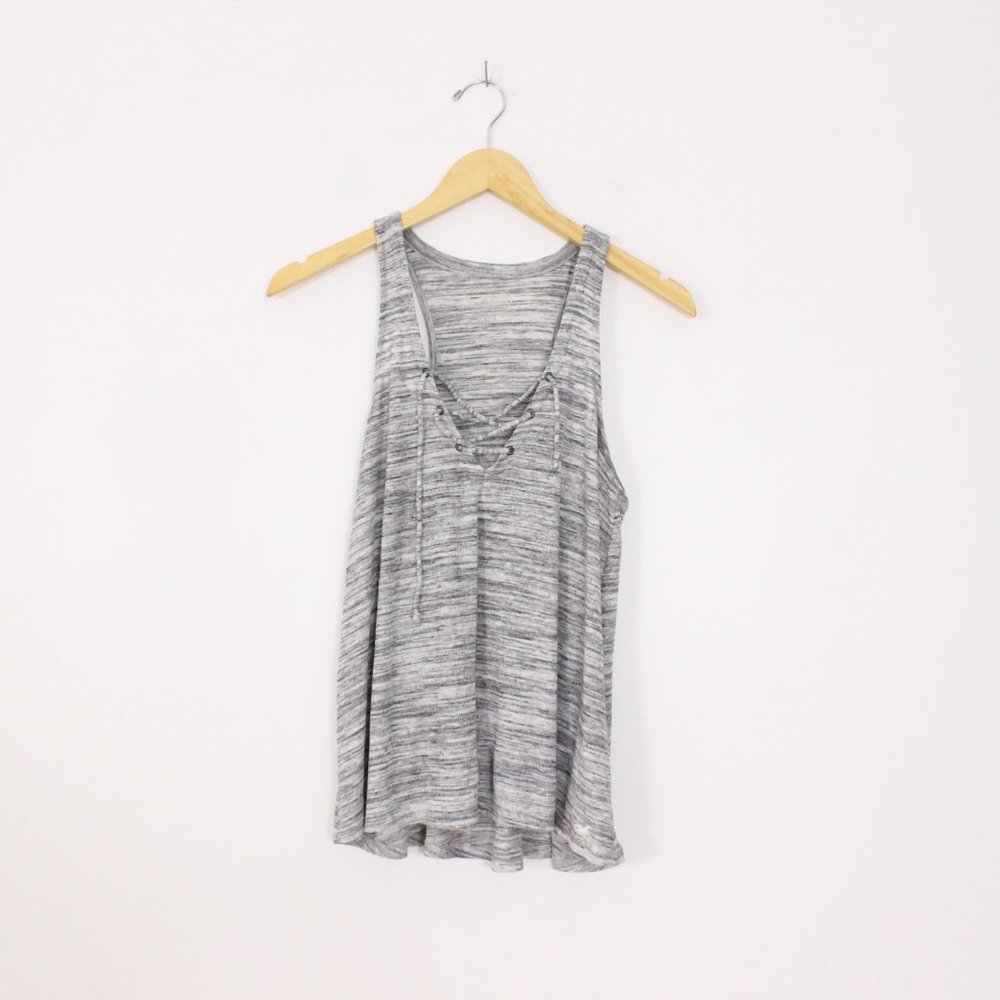 *Hollister Heather Grey Tank Top